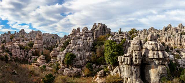 Trilha pelo Torcal de Antequera