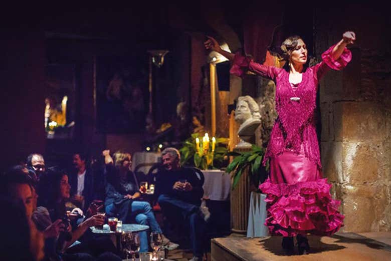 Espetáculo de flamenco no Born