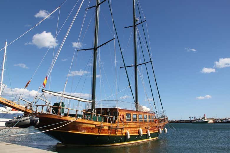 Passeio de escuna por Barcelona