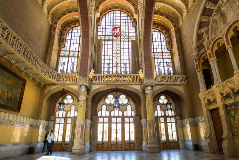 Interior do recinto Sant Pau