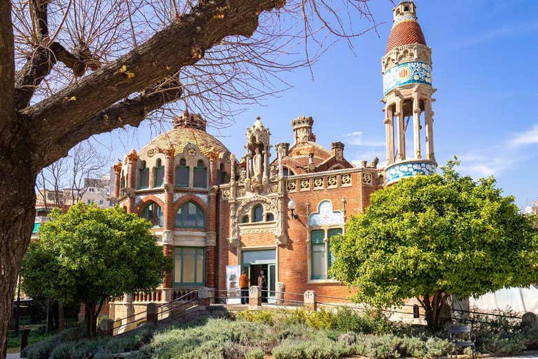 Jardins do recinto Sant Pau