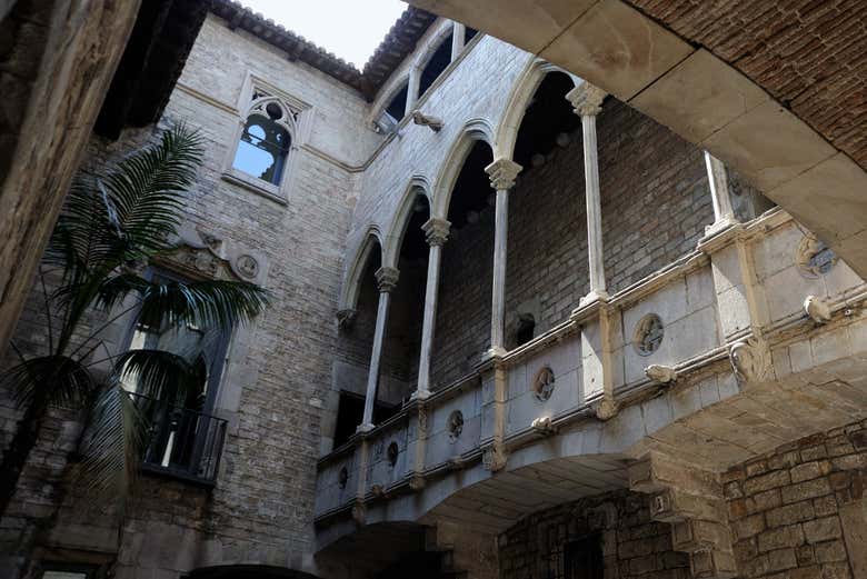 Pátio do Museu Picasso