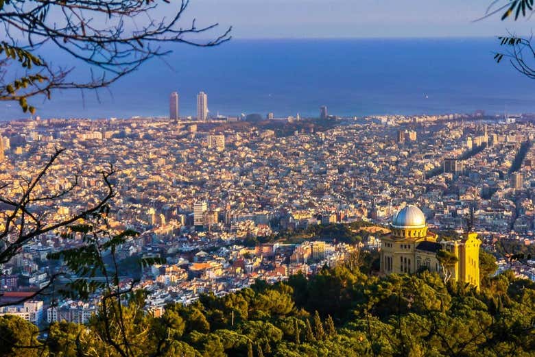 Panorâmica da cidade de Barcelona