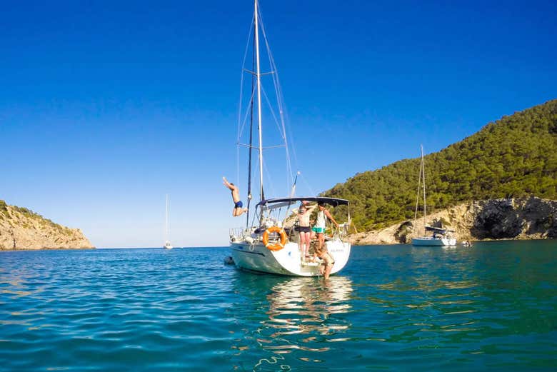Preparados para um banho no Mediterrâneo