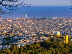 Panorâmica da cidade de Barcelona