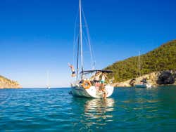 Preparados para um banho no Mediterrâneo