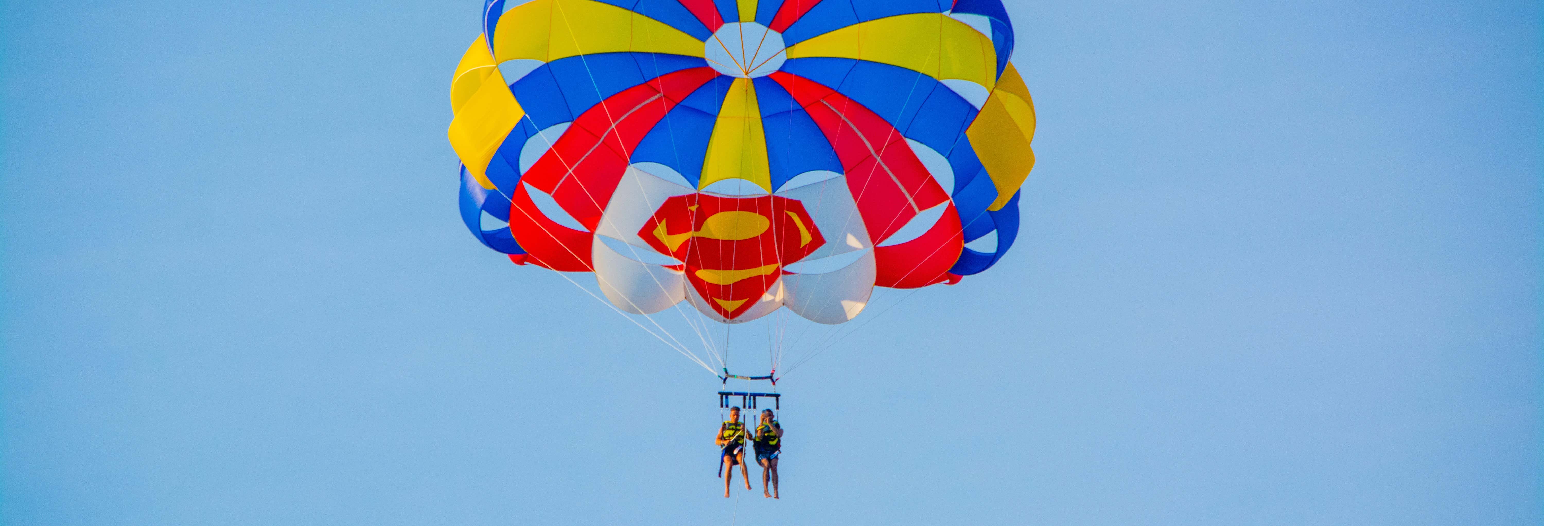 Parasailing in Barcelona