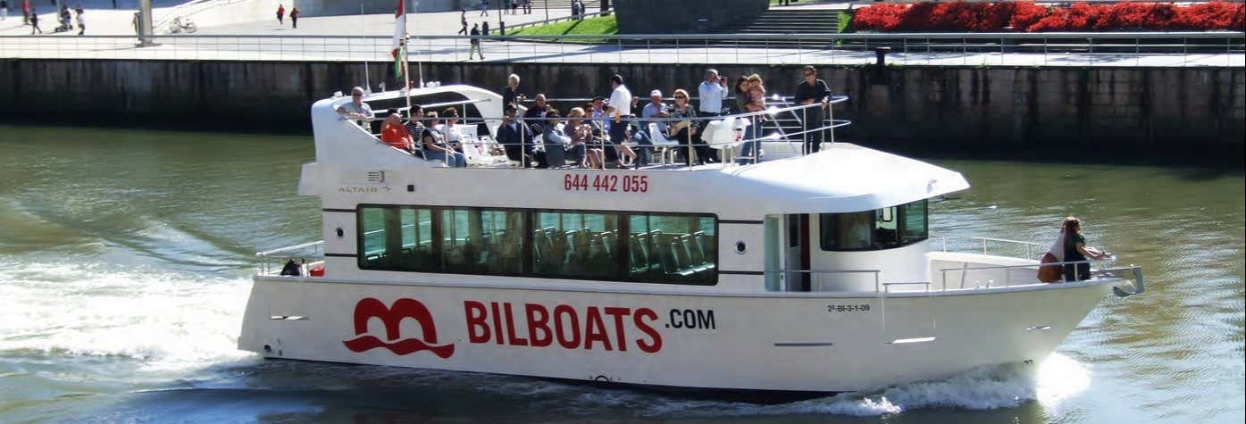 Paseo en barco por Bilbao