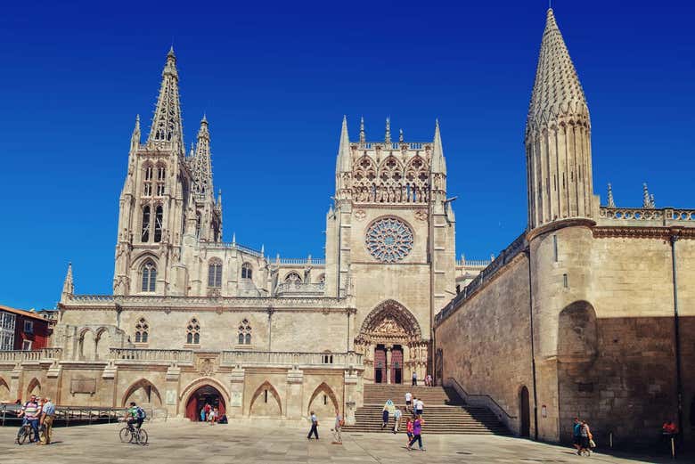 Arquitectura exterior de la catedral burgalense