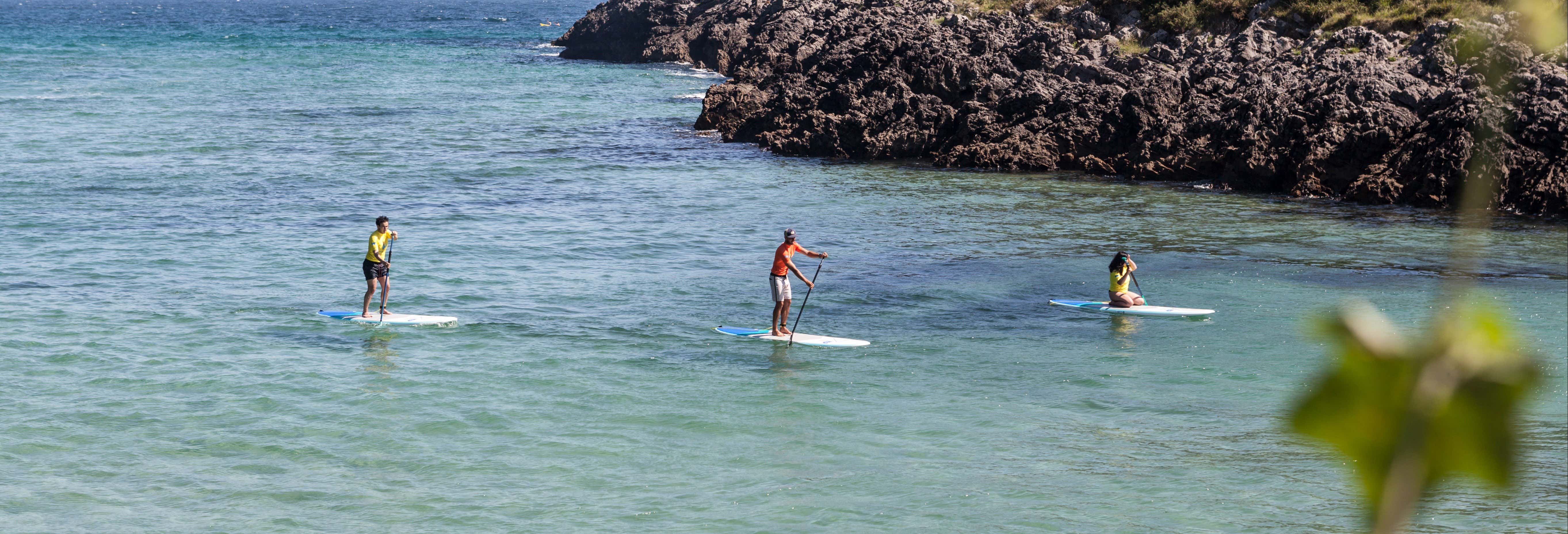 Tour en paddle surf por la costa de Llanes