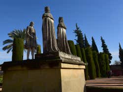 Encuentro entre Colón y los Reyes Católicos