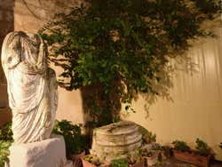 El patio del Museo Arqueológico