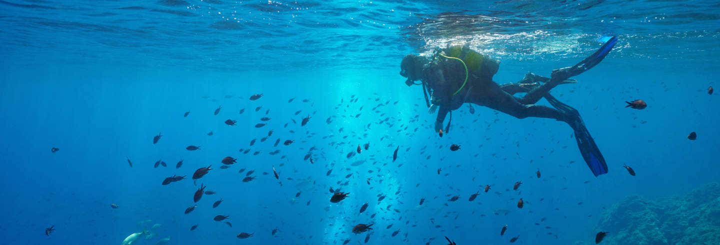 Bautismo de buceo en el Parque Natural del Montgrí
