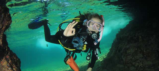 Bautismo de buceo en Formentera