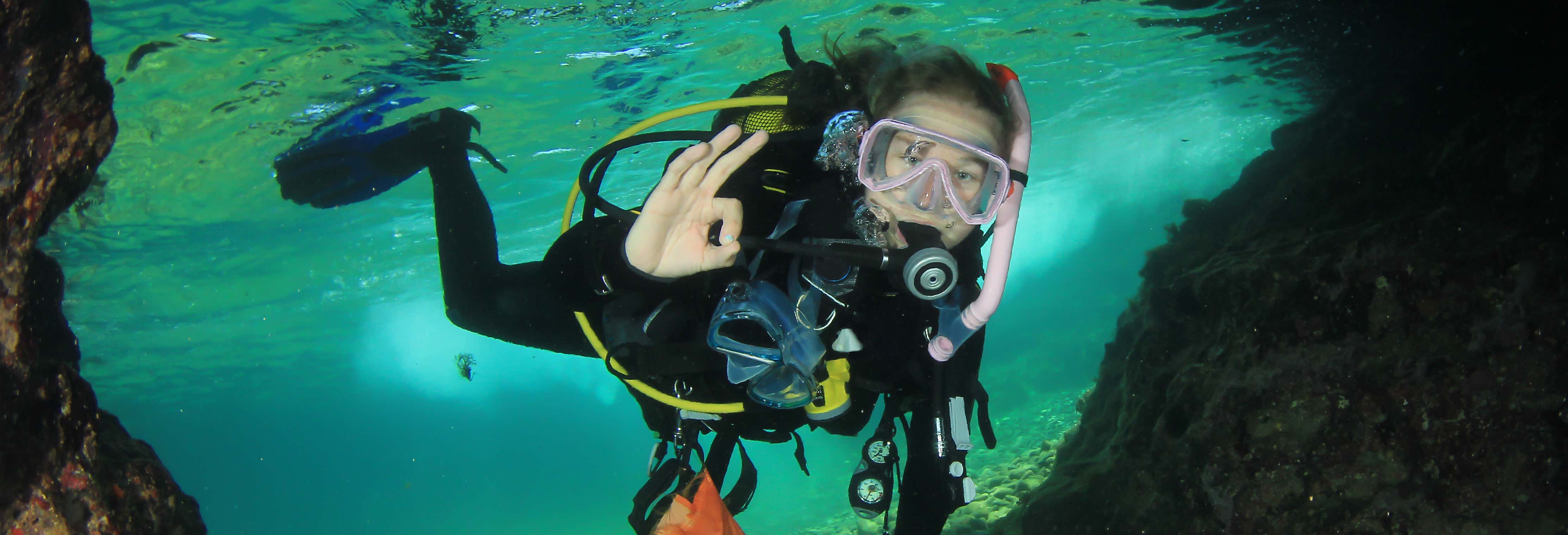 Bautismo de buceo en Formentera
