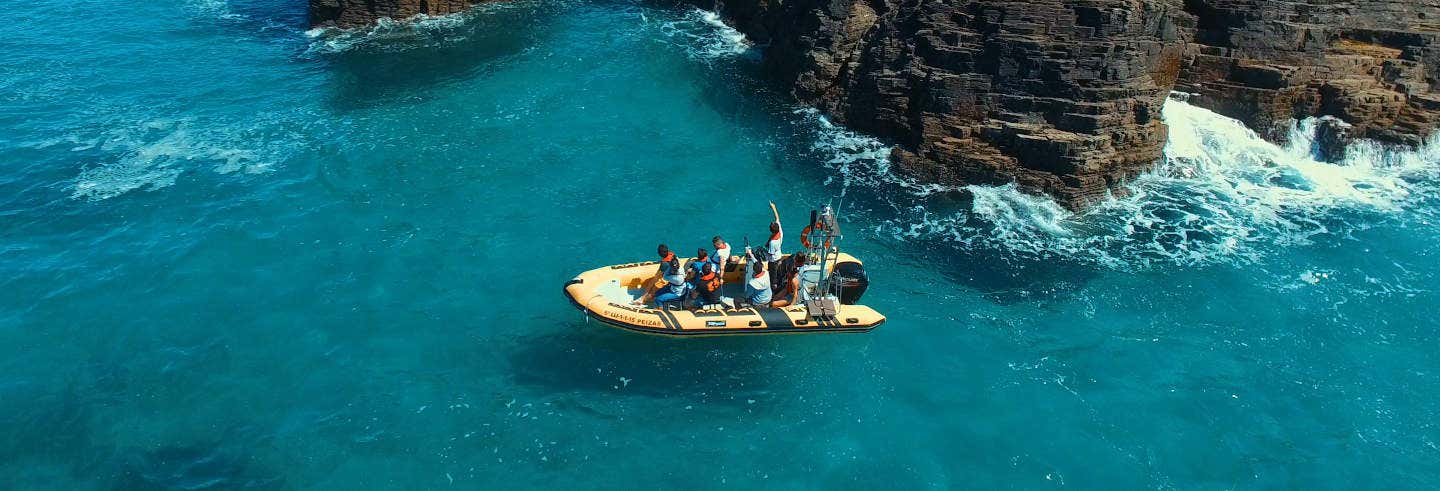 Paseo en lancha por la playa de las Catedrales