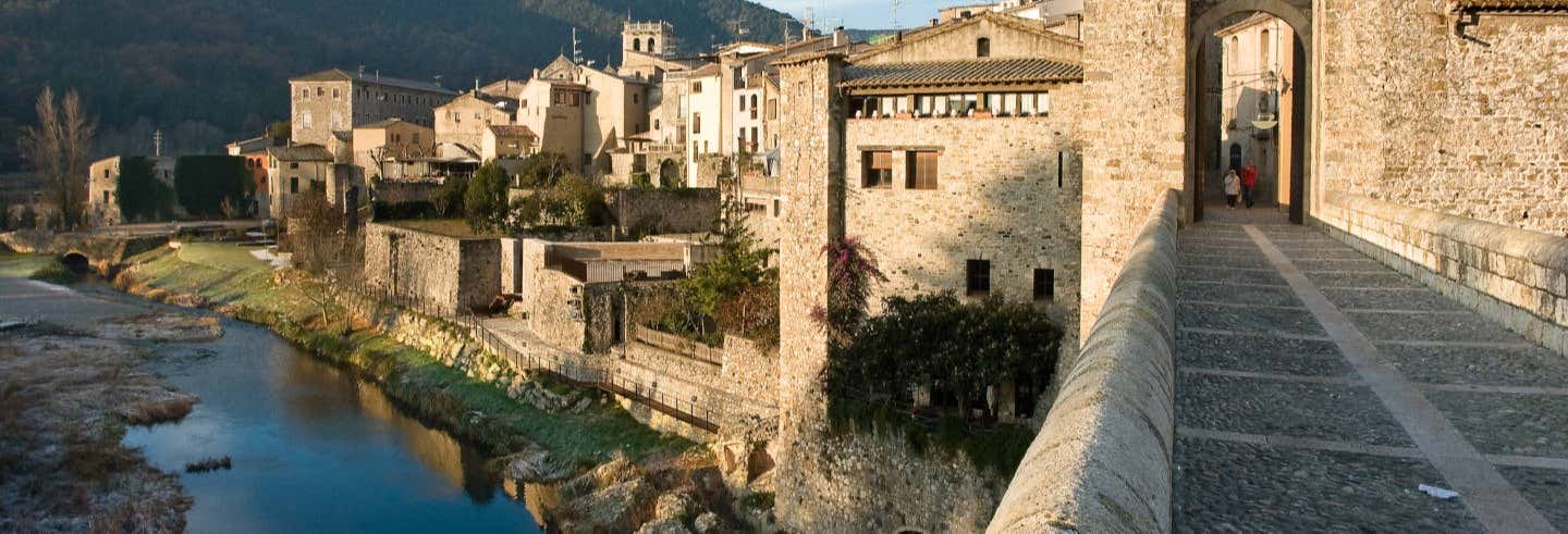 Tour por Gerona y Besalú de día completo