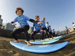 Curso de surf em Las Canteras