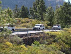 Percorrendo o sul da ilha em jipe