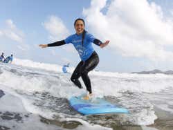Curso de surf em Las Canteras