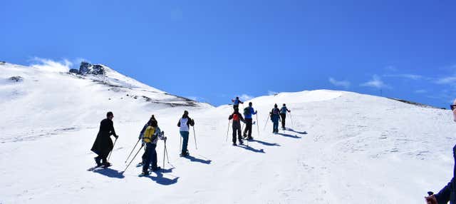 Trekking con racchette da neve sulla Sierra Nevada