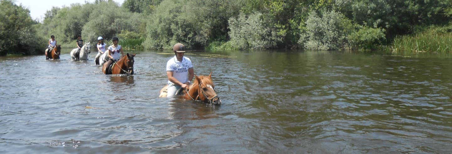 Paseo a caballo por las orillas del río Tormes