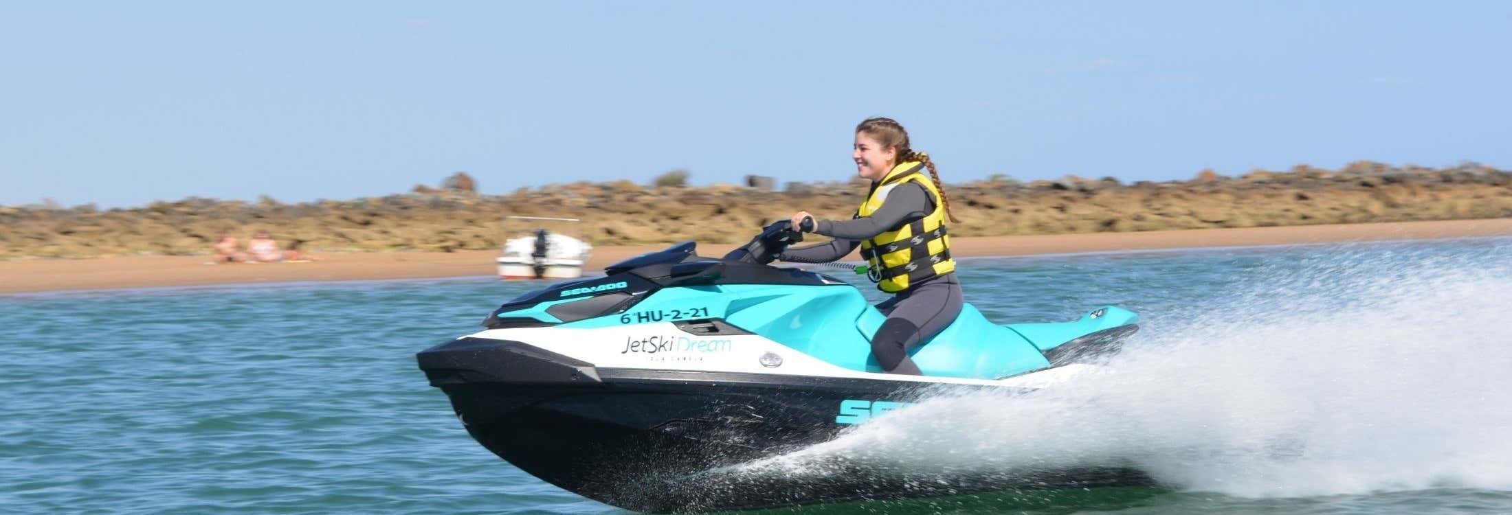 Tour en moto de agua por Isla Canela