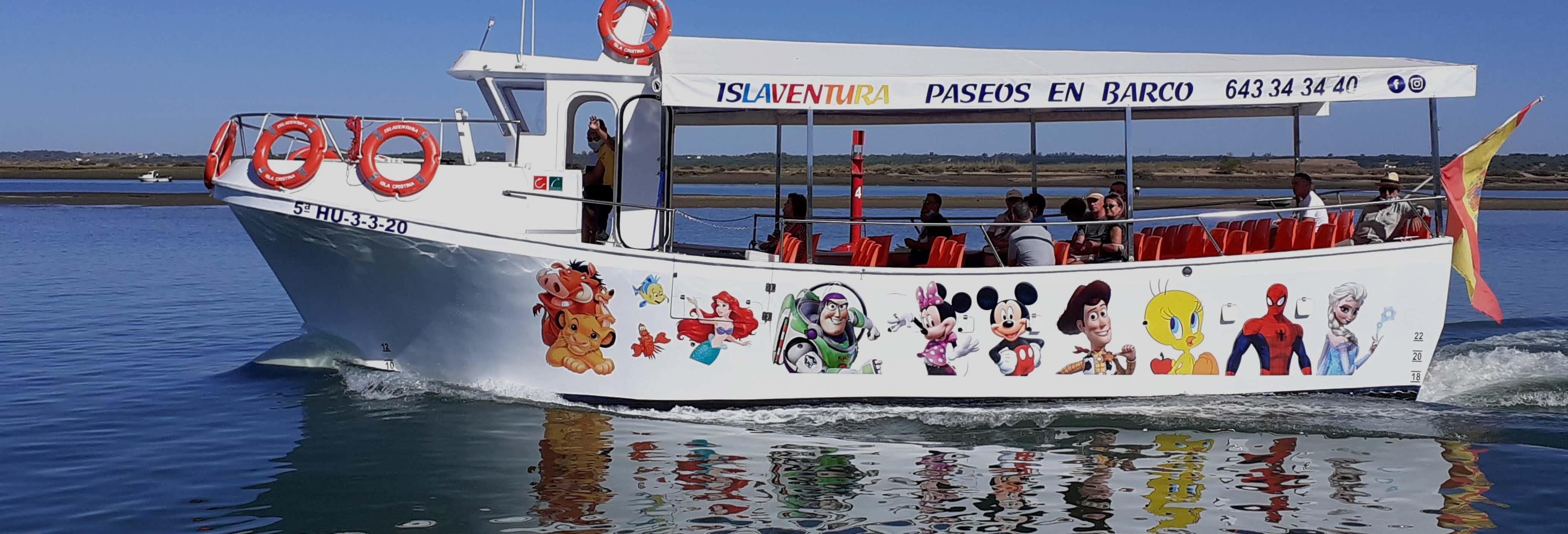 Paseo en barco por Isla Cristina