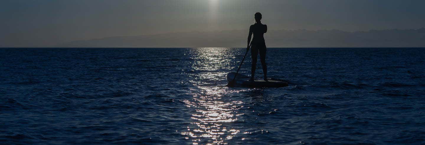 Tour nocturno en paddle surf