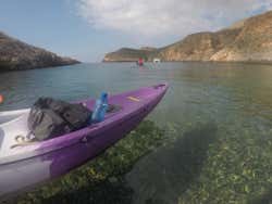 Kayak à Cala Cerrada