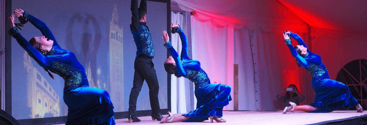 Spettacolo equestre e di flamenco a Cambrils