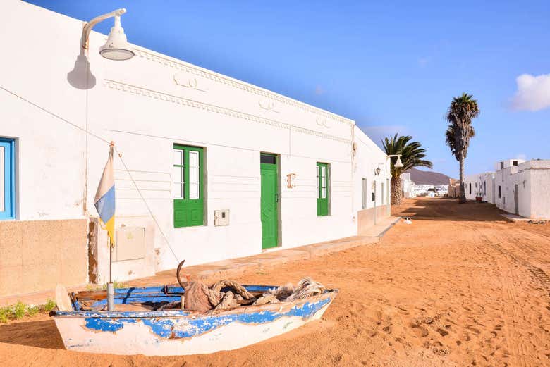 Casas típicas de La Graciosa