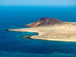 Vista aérea de La Graciosa