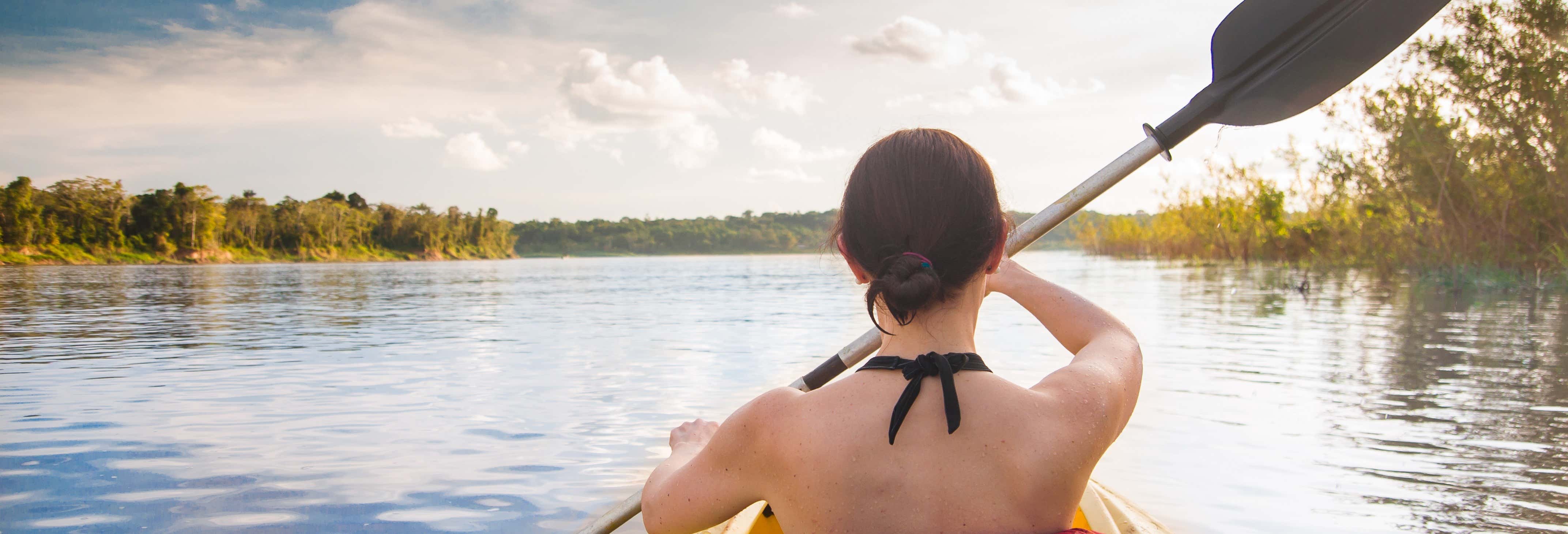 Tour en kayak por el río Palmones