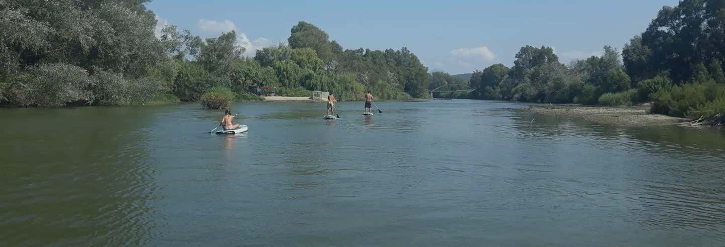 Tour en paddle surf por el río Palmones