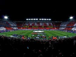 Assistindo uma partida do Atlético de Madrid