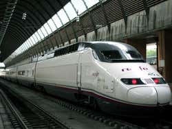 Trem de alta velocidade a Madrid
