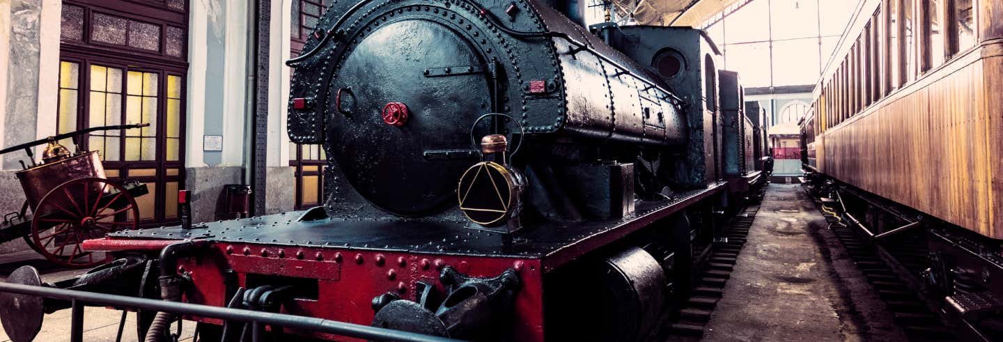Visita teatralizada por el Museo del Ferrocarril