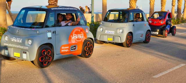 Visite en voiture électrique dans Malaga