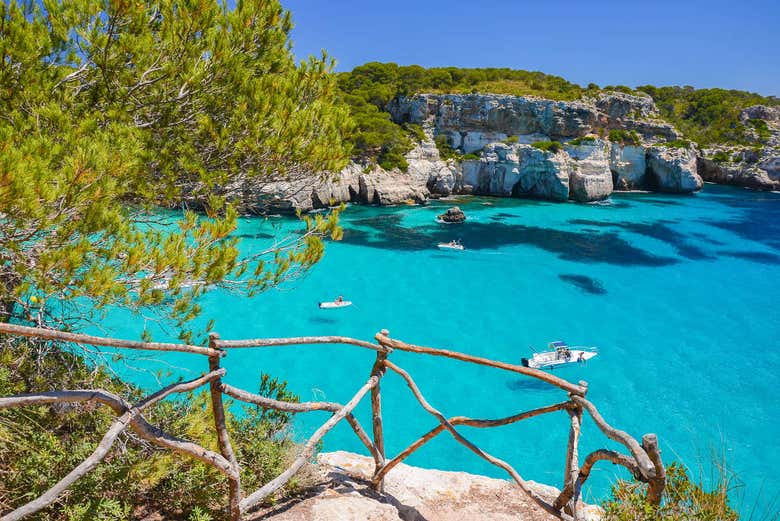 Vistas de Cala Macarelleta 