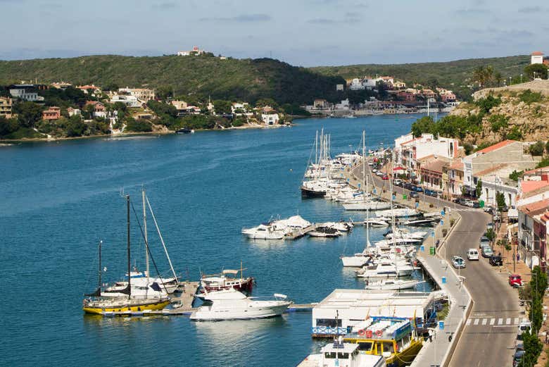 Porto natural de Mahón