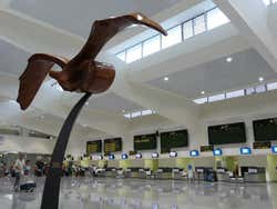 Terminal do aeroporto de Menorca