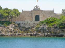 Ilha do Lazareto, no porto de Mahón