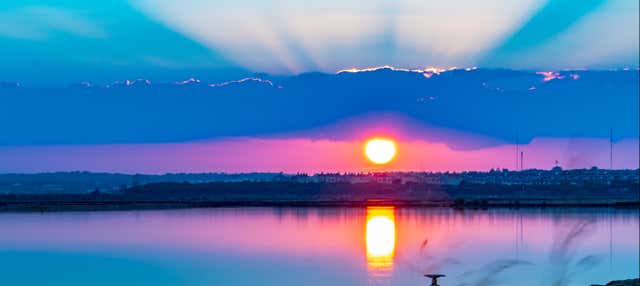 Balade en bateau à Punta Umbría au coucher de soleil