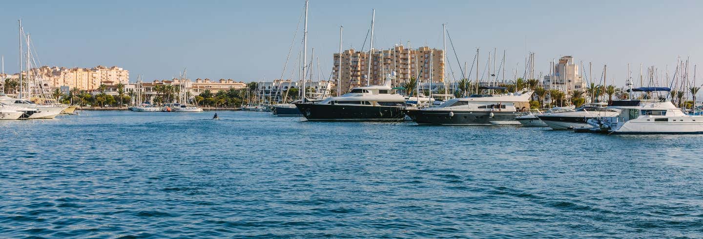 Paseo en barco por el Mar Menor