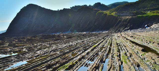 Excursão a Zumaia de trem