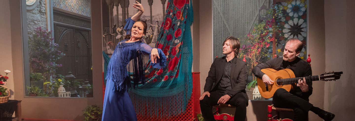 Espectáculo flamenco en la Casa de la Memoria