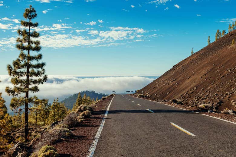 Percorrendo o Parque Nacional do Teide