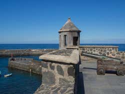 Cañón en el Puerto de la Cruz