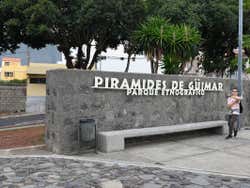 Entrada a las Pirámides de Güimar